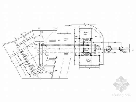 小蓄水池图纸资料下载-堤后式干室型小泵站工程施工图