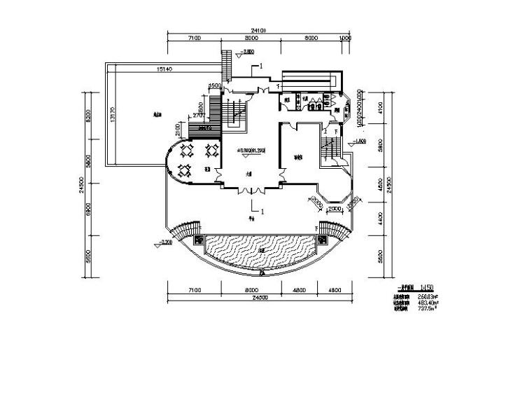 [广东]简约欧式风格塔式住宅楼建筑设计方案文本（含多张CAD）-简约欧式风格塔式住宅楼建筑平面图