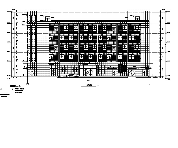 [安徽]多栋塔式高层住宅及邻里中心建筑施工图（全套图纸）-多栋塔式高层住宅及邻里中心建筑