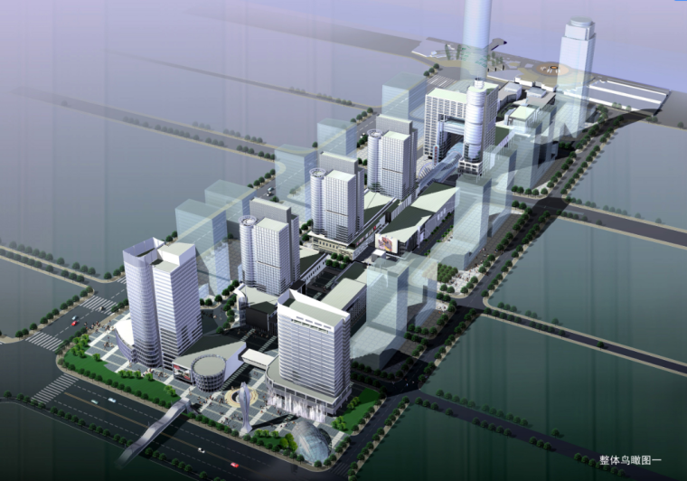 滨江步行街平面图资料下载-现代风格杭州滨江步行街项目规划全套文本