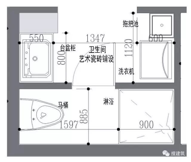 卫生间设计数据，精细化总结！！_23