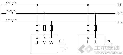 安全电压配电资料下载-五张图让你识别低压配电系统IT、TT和TN的接地！