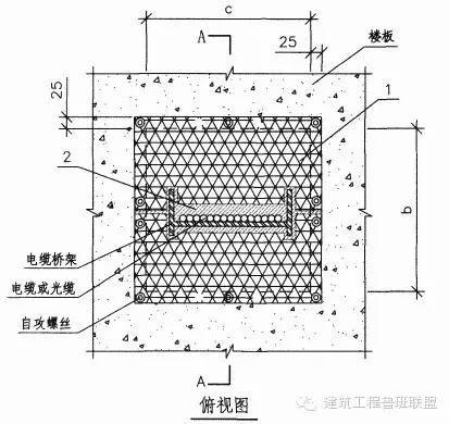 桥架穿楼板防火封堵怎么做？看个实例_2