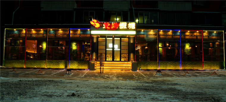 沈阳吸血鬼主题餐厅资料下载-沈阳·爱尚虾塘主题餐厅设计，不仅好吃，格调也是没的说