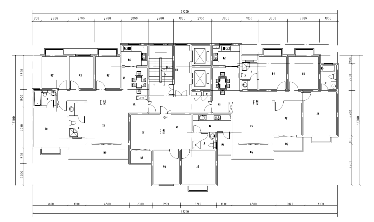 居住区施工模型资料下载-[江苏]某居住区住宅项目施工图及SU模型