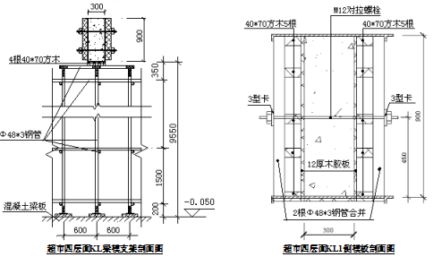 [青海]6层框架结构学生公寓危险性较大高支模方案_5