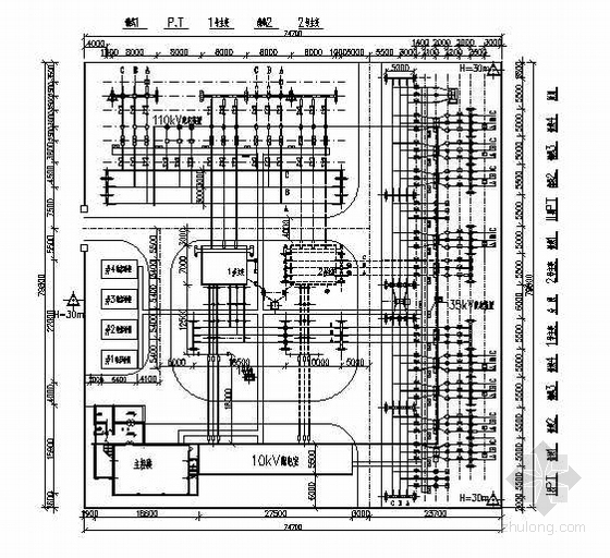 国家电网典型设计变电站资料下载-11kv变电站典型设计初设