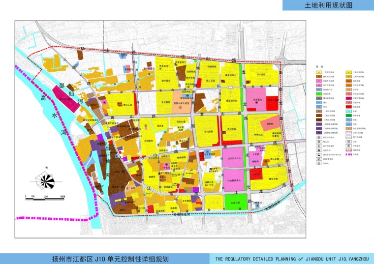 控制性详细规划图片资料下载-扬州市J10单元控制性详细规划