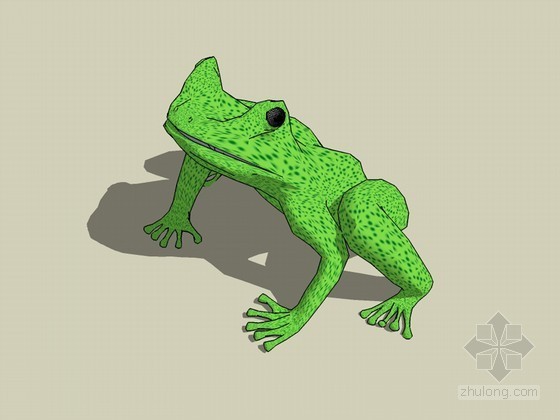 青蛙su模型资料下载-青蛙SketchUp模型下载