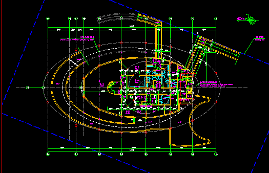 世博会沙特馆建筑施工图