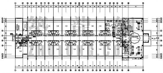 酒店平面cad设计图资料下载-青岛某宾馆通风空调设计图