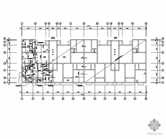 12层剪力墙结构施工图资料下载-某12层框支剪力墙结构全套施工图