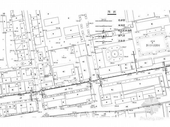 消防给水管线施工图资料下载-[四川]社区新村建设给水工程施工图设计
