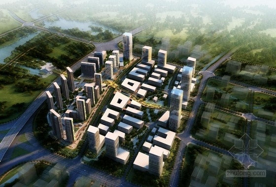 绿色生态建筑cad图资料下载-[江苏]绿色生态复合化城市综合体建筑设计方案文本