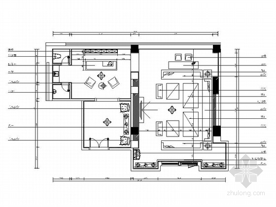 soho室内设计施工图资料下载-[北京]量贩式KTV包厢室内设计施工图