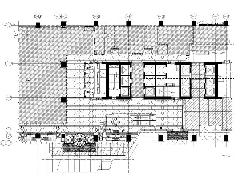 喜来登CAD图纸资料下载-[山东]喜来登酒店公区及样板间室内施工图