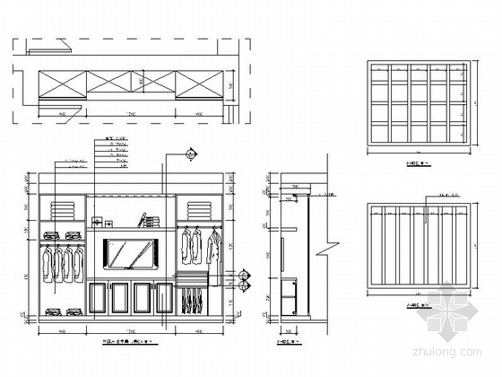 [名师设计]田园风格三层别墅装修图（含效果）-卧室立面图 
