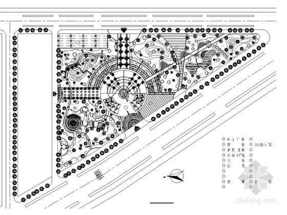 城市广场的设计原则资料下载-城市广场设计施工图