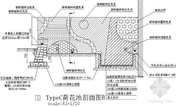 TypeC庭园泳池详图-2