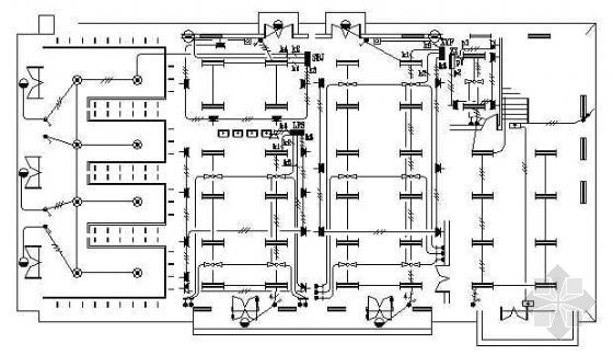 正规室内电气设计图资料下载-浴室电气设计图