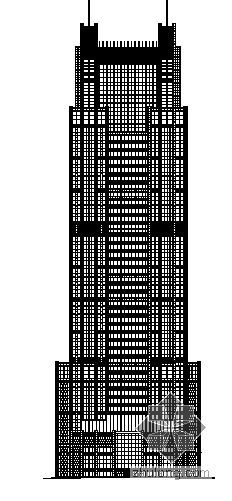 山东济宁建筑设计施工图资料下载-上海某银行建筑设计施工图