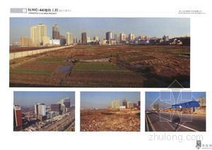 扇形地块建筑方案资料下载-杭州某C44地块建筑方案文本