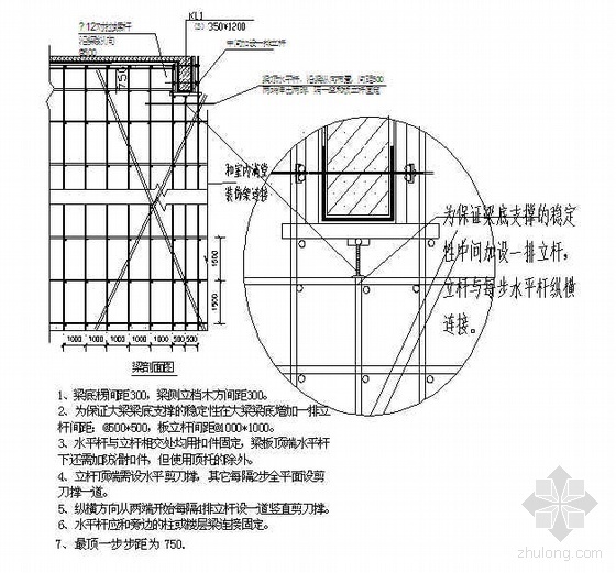 3米高内支模施工方案资料下载-南宁某综合楼高大模板施工方案（高度15.6m）