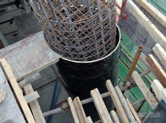 [QC成果]钢筋混凝土斜圆柱模板工艺改进-柱梁板一次性浇筑 