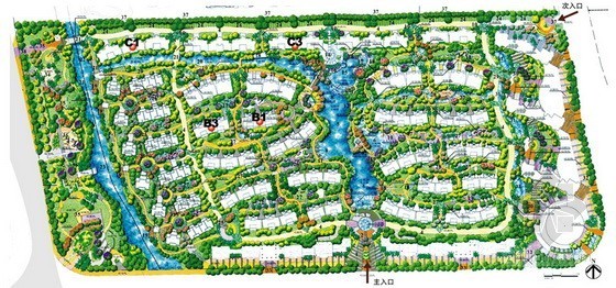 国际规划方案文本资料下载-[上海]某国际花园居住区规划方案文本