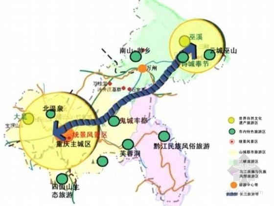 [重庆]旅游小镇总体规划设计- 
