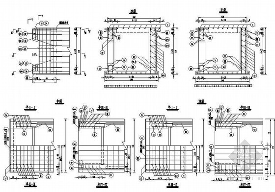 钢筋绑扎胎模资料下载-1-50m箱形拱桥端接头钢筋构造节点详图设计