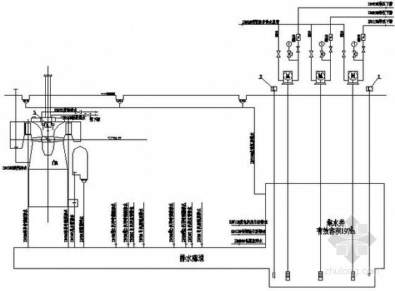 水力发电厂电气部分与水部分系统图- 