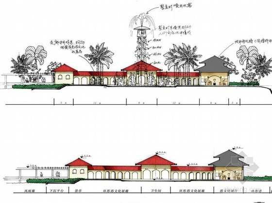 温泉度假村建筑方案设计资料下载-[广东]温泉度假村景观方案设计