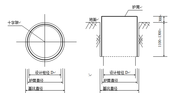 基坑支护工程(抗滑桩、锚杆、挡板)施工方案Word版（共44页）_1