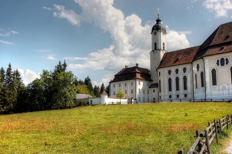 盘点那些神奇建筑，见过15个以上算你牛！-pilgrimage-church-of-wies-3566348_960_720