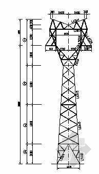 18米支撑杆铁塔施工图纸资料下载-7725铁塔全套结构图纸
