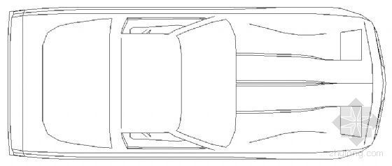 CAD履带吊车模型资料下载-cad车模型