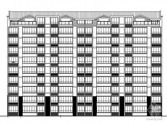 24层住宅楼水电安装预算资料下载-[太仓]某九层住宅楼建筑施工图（24号楼）