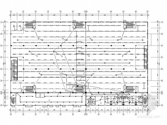 中型商场设计平面图资料下载-中型百货商场电气施工图纸
