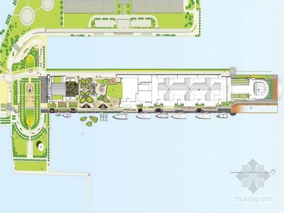 平台景观效果图资料下载-[芝加哥]超动感活力新生滨河走廊景观设计方案（超美效果图力荐)