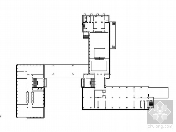 十三个世界著名建筑cad图纸-图6