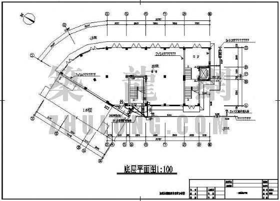 小型综合楼cad资料下载-某小型综合楼给排水消防设计图