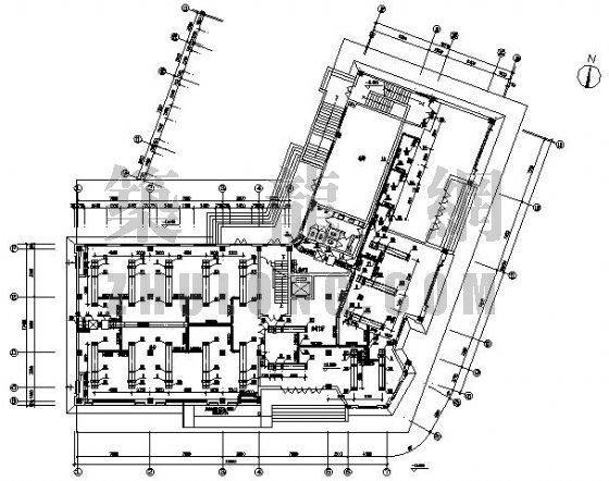 办公楼设计设计图资料下载-某办公楼空调设计图