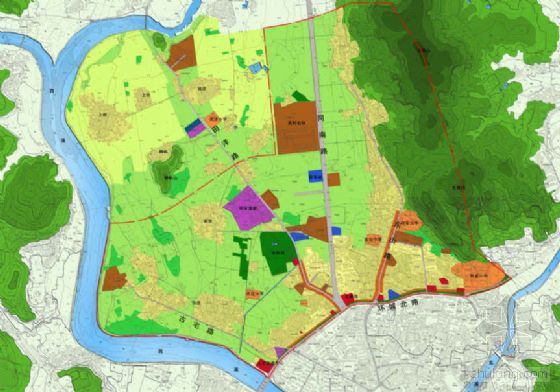 成都控规图2021年资料下载-福建厦门新区景观控规设计方案