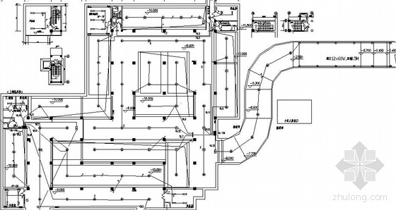 某地下车库电气施工图资料下载-某公寓地下车库电气全套施工图