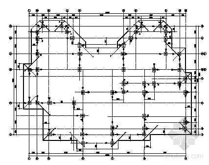 某钢钢框架别墅结构施工图资料下载-上海某轻钢别墅结构施工图纸