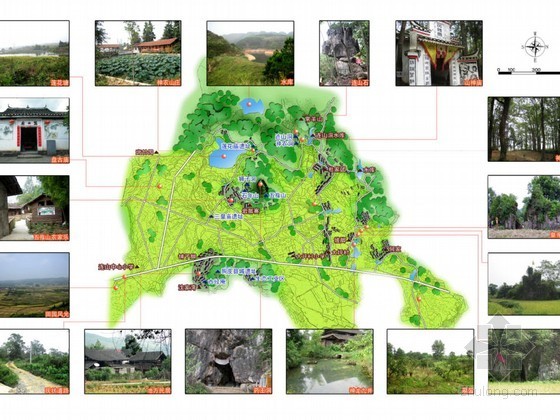 桂林石林景区旅游规划资料下载-[会同]旅游景区详细规划设计（二）