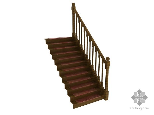 支模楼梯流程资料下载-木质楼梯