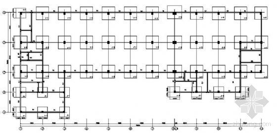 别墅主体结构设计图纸资料下载-某厂房结构设计图纸