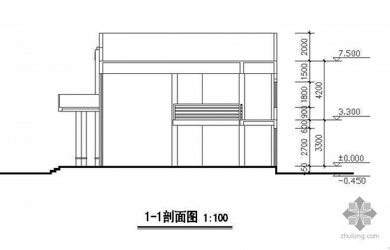 某公交车站方案图-2